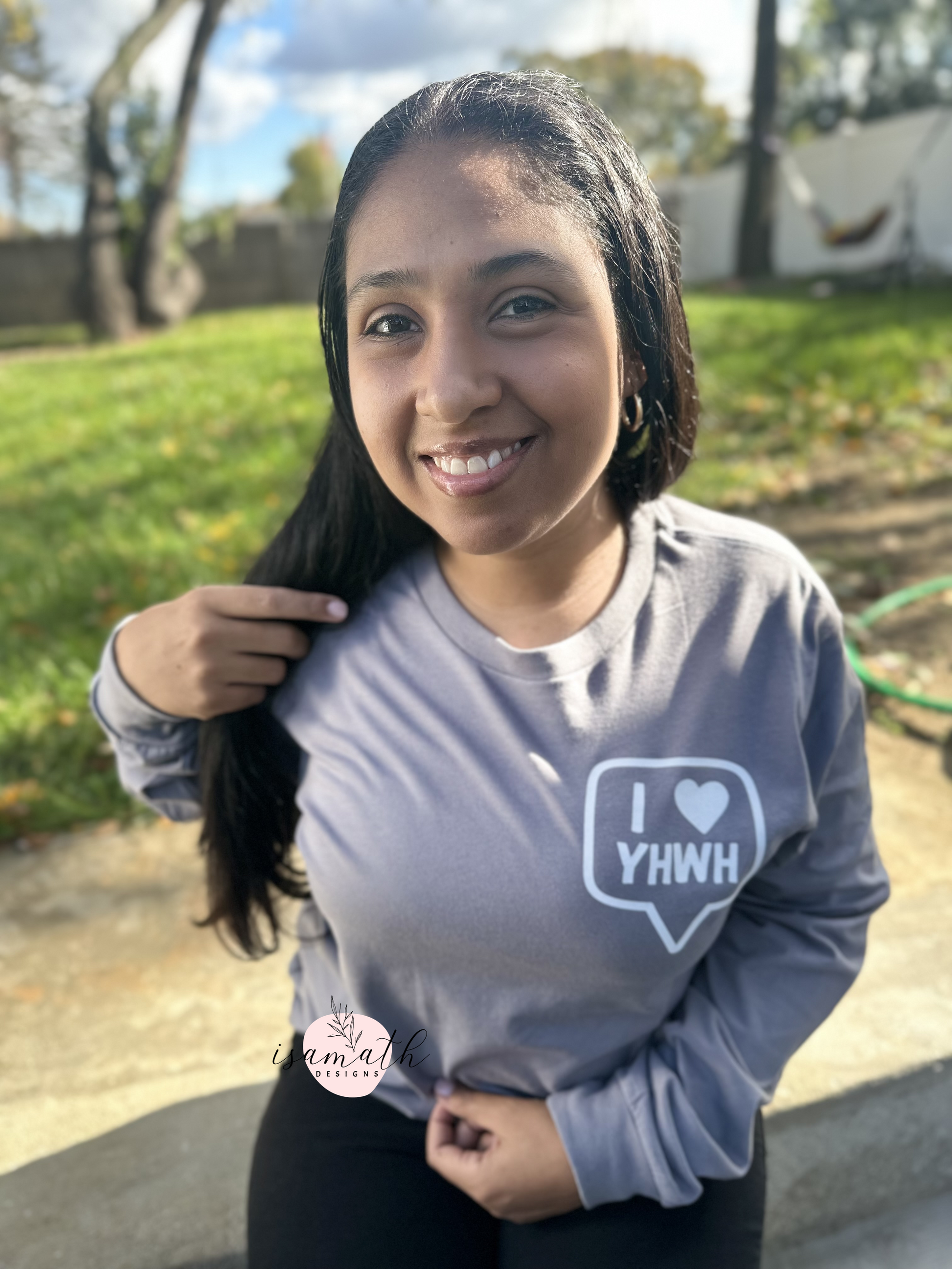 Jesus has my back- Long sleeve t-shirt