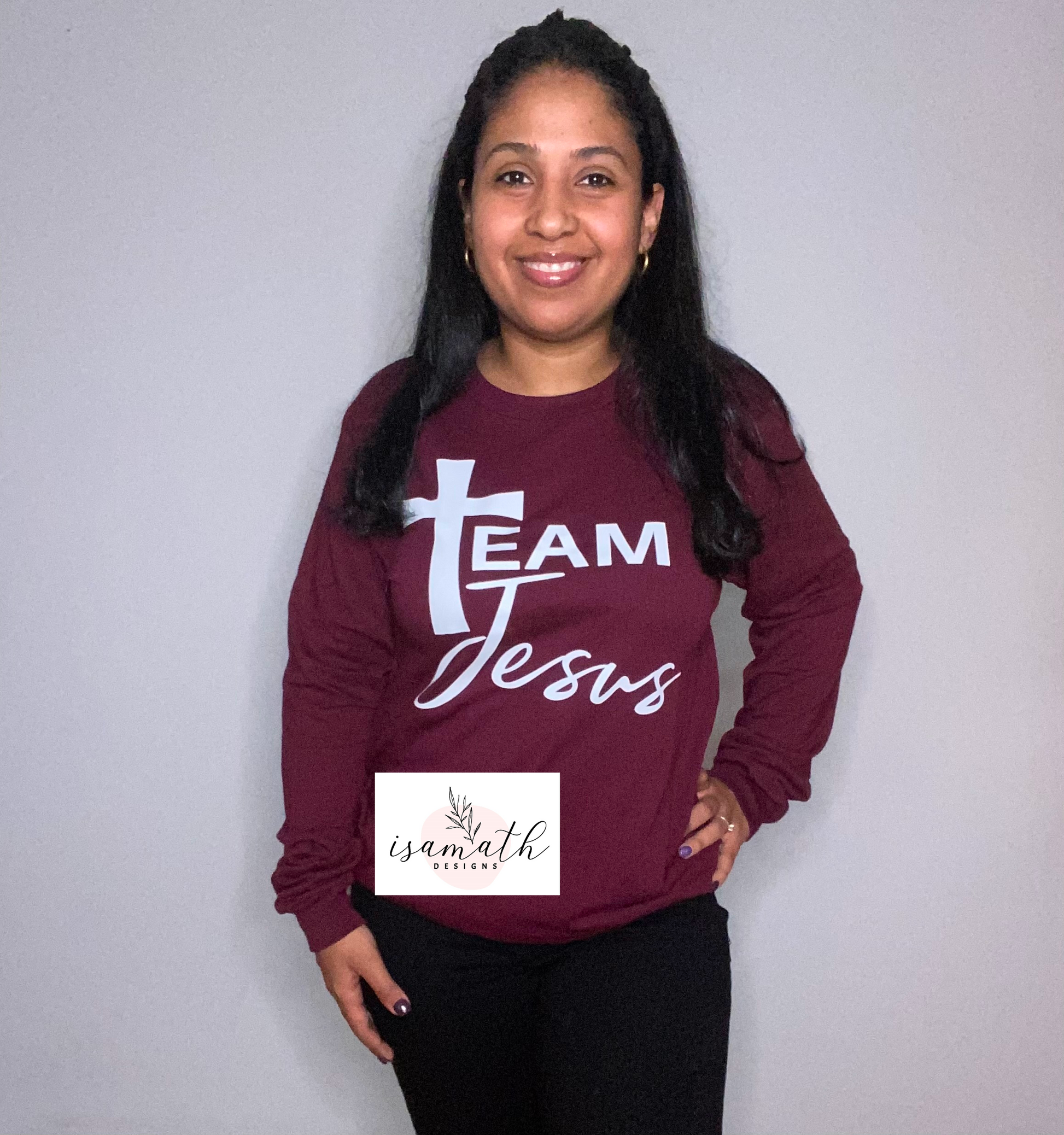 Team Jesus Long Sleeve T-Shirt